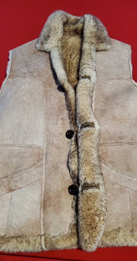 Lambskin vest